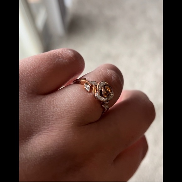 ✨ 3x HP ✨ Worn Twice Max. ✨ Belle 🥀 Ring w/ Real Diamonds ✨ - Picture 3 of 14